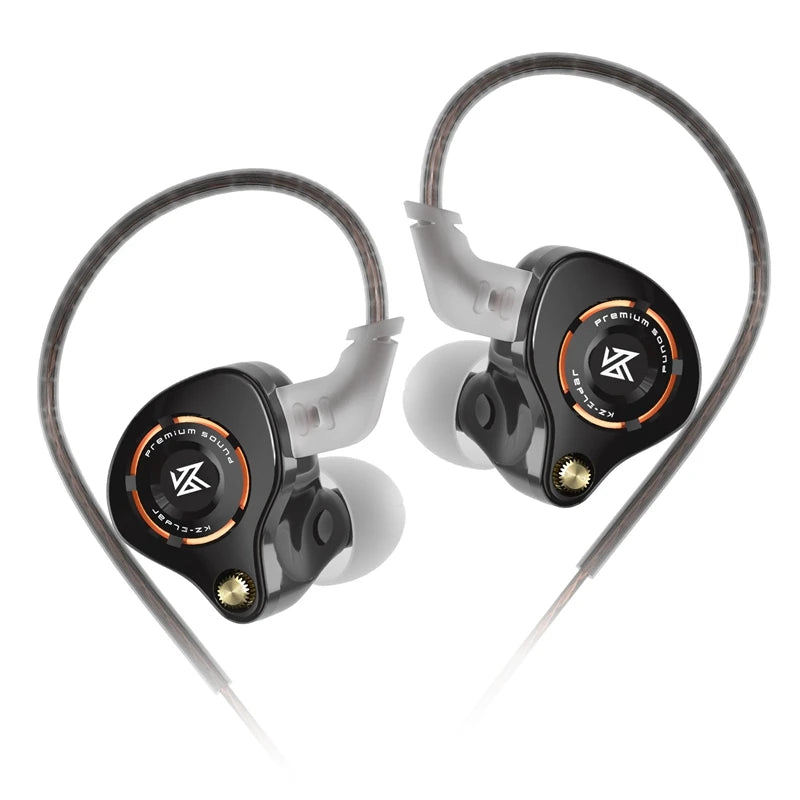 KZ Eldar 1DD In-Ear Monitor, Custom Dynamic Driver, Balanced Sound Fast Transient, HiFi Earphone