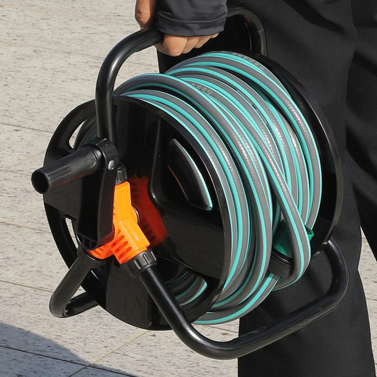 Water Pipe Storage Rack Multi-Purpose Portable Hose Storage Reel Wear Resist Watering Hose Winding Reel Garden Supplies