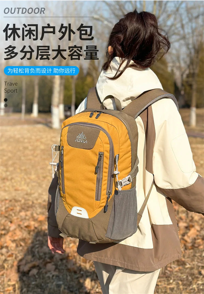 Outdoor Hiking Backpack for Women and Men Nylon Waterproof Travel Backpacks High Quality Mountaineering Camping Sports Bag