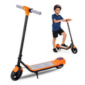 Perfect Birthday Gift! Electric Scooter for Kids Ages 6-12 Music Playing E-Scooter with Deck Lights Safe 150W Motor Fun Ride-on
