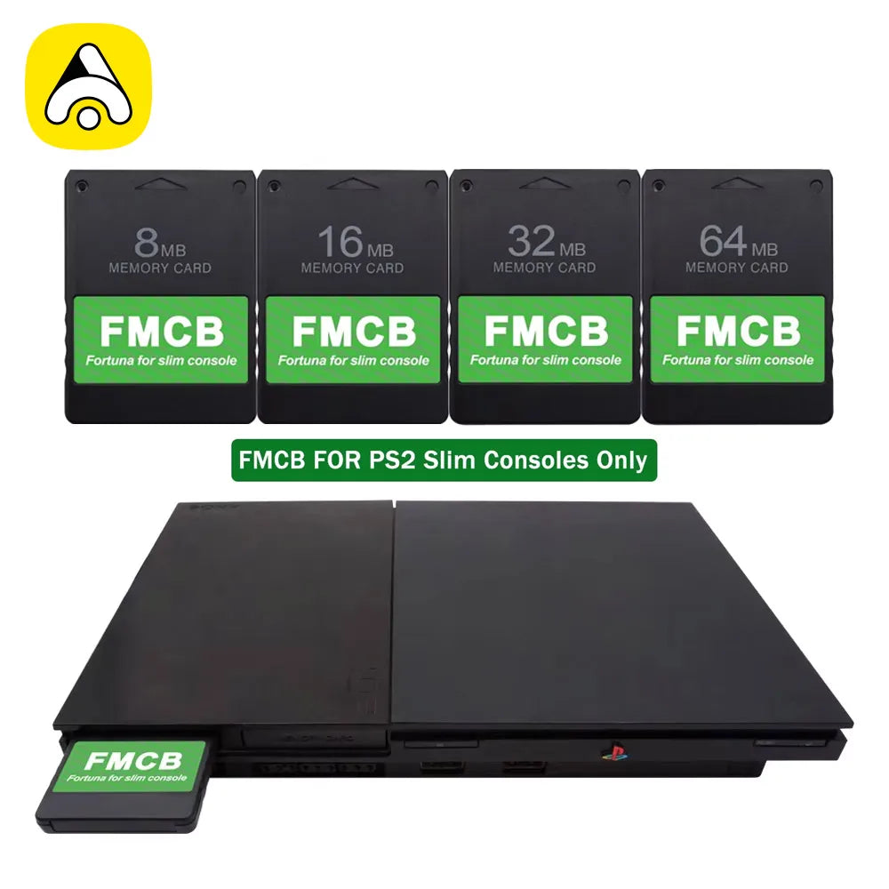 BitFunx Fortuna FMCB For PS2 Slim McBoot Memory Card For Playstation2 Console(SPCH-7xxxx and SPCH-9xxxx Series)