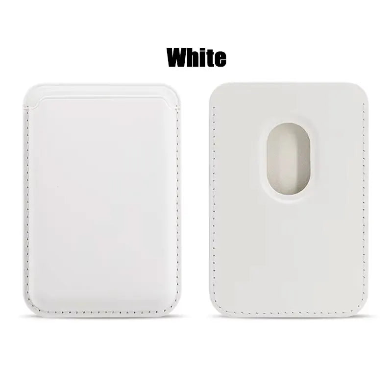 Blocking Magnetic Card Wallet Holder Leather Pocket Card Sleeve For iPhone 15/16/17Pro Max Magnet Anti-Theft Credit ID Card Case