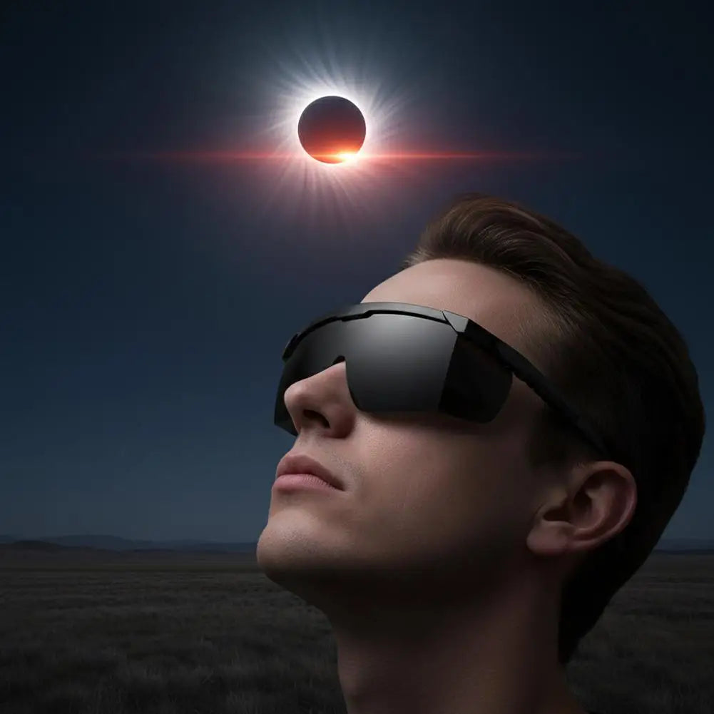Solar Eclipse Glasses Safety Sun Viewing Paper Glasses Eye Protection UV Resistant Sun Observation Sunglasses For Direct Sun
