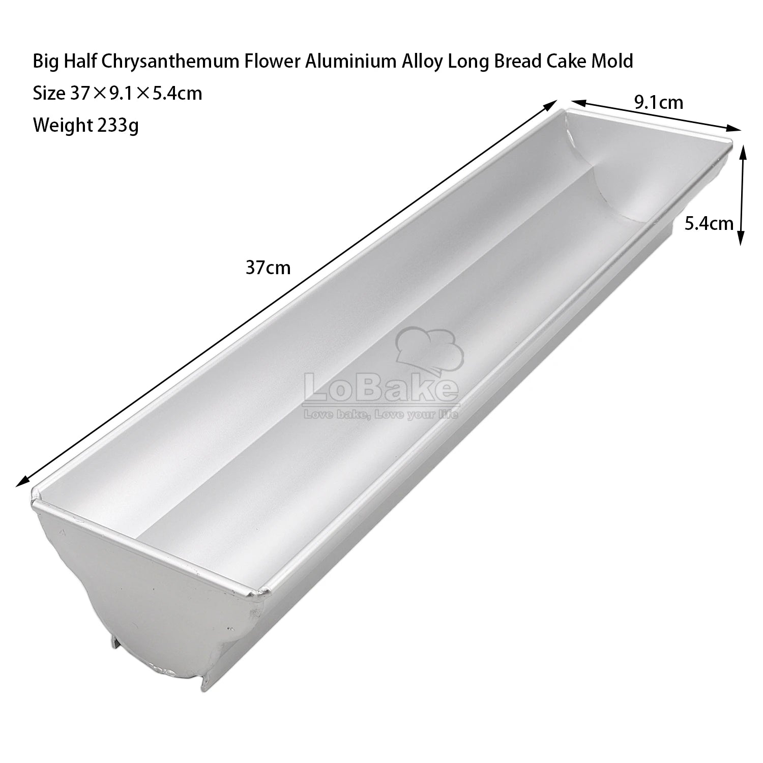 Long Style Bread Mousse Cake Mold Round Trigon Ladder Wavy Flower Shape Aluminium Dessert Steaming Moulding DIY Kitchen Gadgets