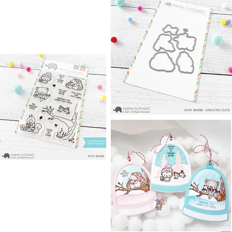 2021New Arrival Metal Cutting Dies and Stamps  for DIY Scrapbooking Diary Photo Album Craft Paper Card Making Embossing