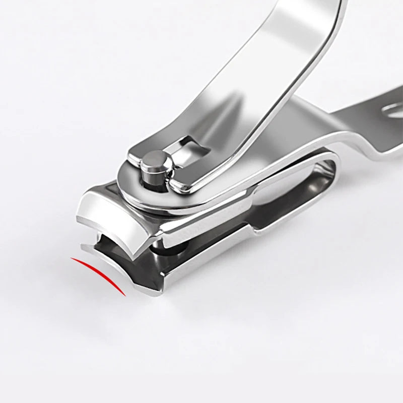 Nail Clippers Cuticle Clipper,  Large Stainless Steel Nail Cutter With 360-Degree Rotating Head, Fingernails Toenails Clippers F