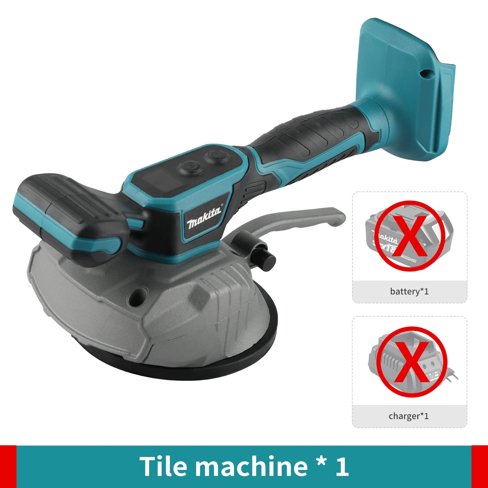 Makita Tile Leveler:8 Gears,10000rpm Vibration Frequency,7500mAh,Fit for Various Materials,With Digital Display&Easy to Use