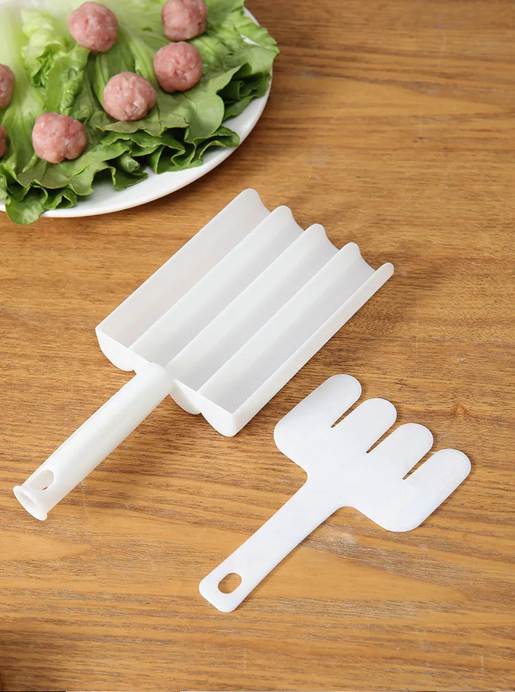 Meatball Maker Cooking Homemade Tool Mold Round Fish Beaf Rice Ball Making Device Barbecue Hot Pot Bean Curd Kitchen Gadgets