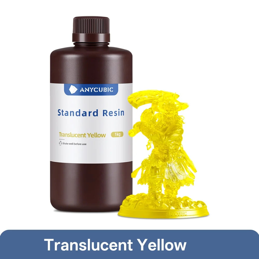 10kg ANYCUBIC 405nm Standard Resin UV Resin For Photon 3D Printer High Precision UV Photopolymer Resin Printing Material