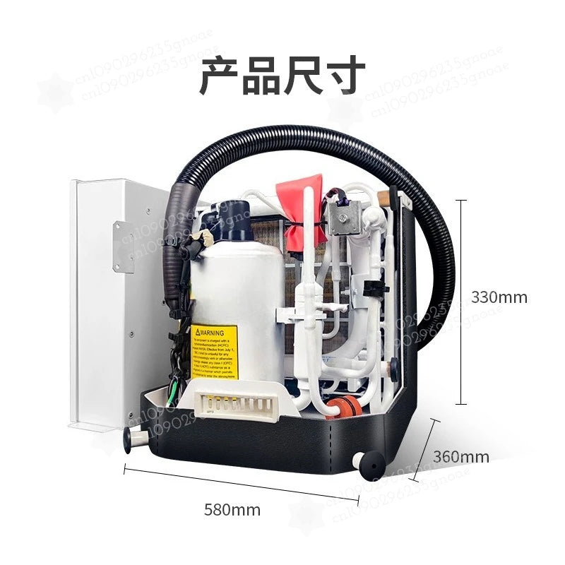 Self-contained Marine Air Conditioner for Boat  Water Cooled Chiller Vessel Yacht Air Conditioning