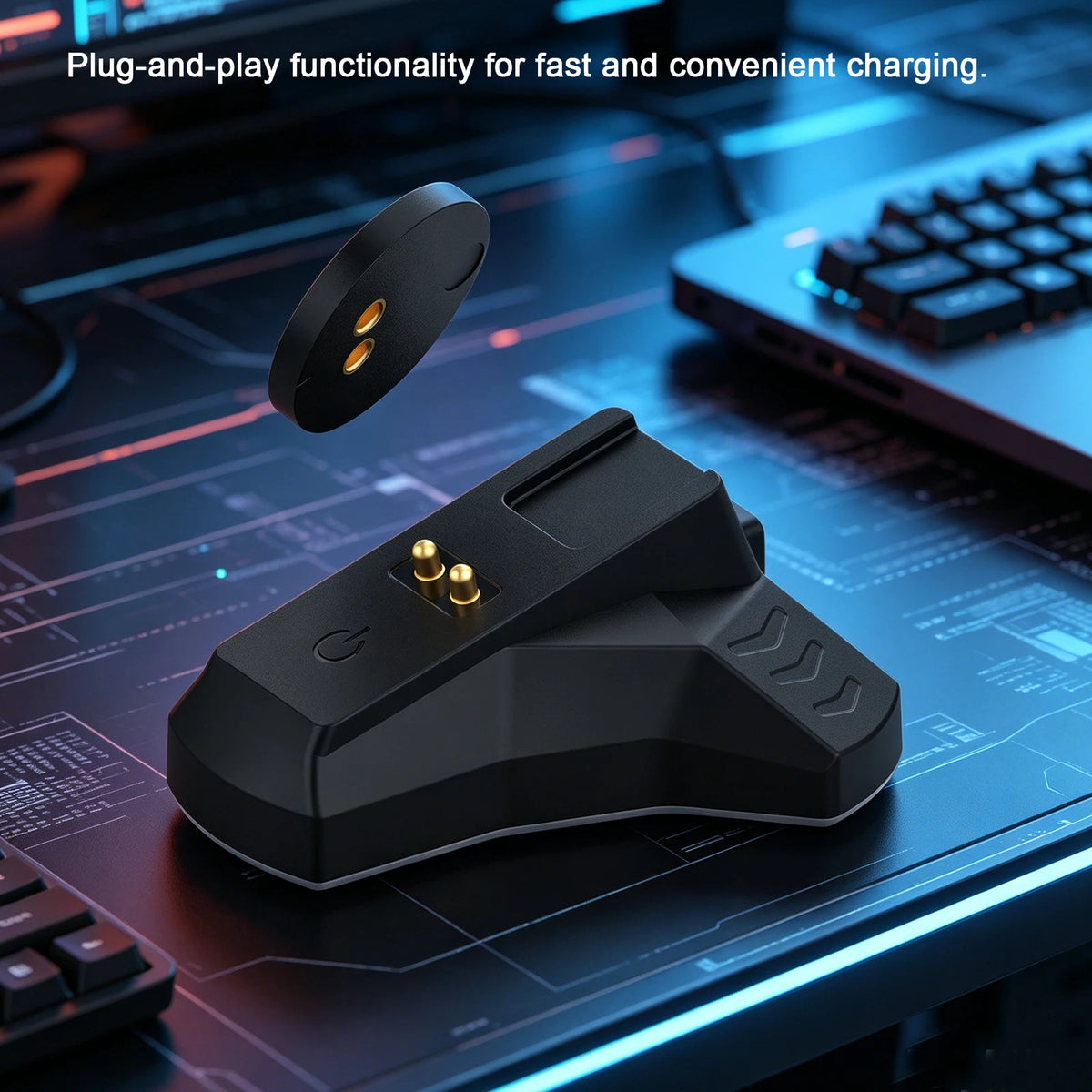 Wireless Mouse Dock Station for PROX Superlight 1-2 / G903 / G403 Gaming Mouse Charging Dock Easy To Install PC & ABS Material