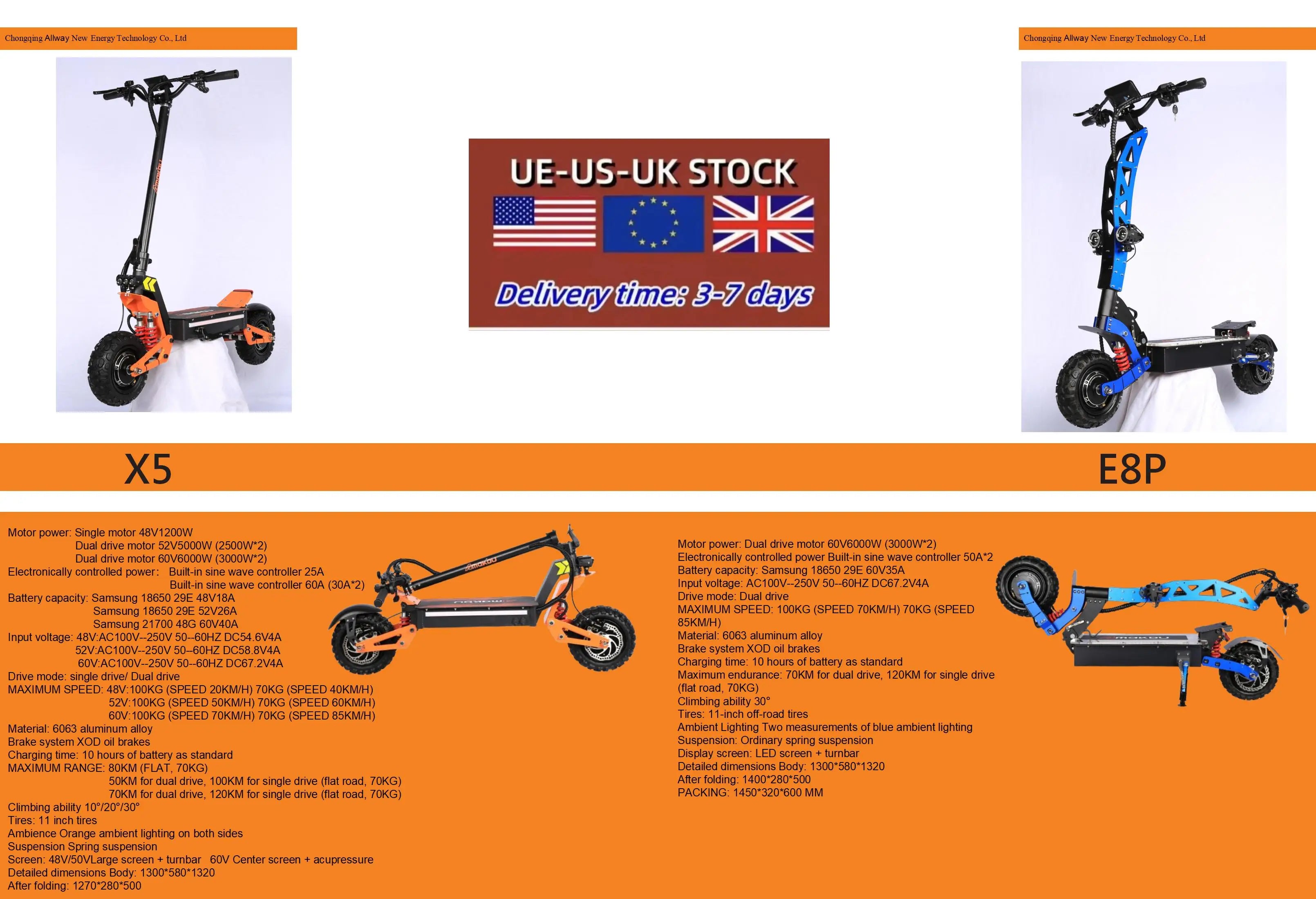 2025 NEW E Scooter 60V 52 Ah High Power Wattage Off-road Scooter 4WD Adults Toy Electric Quad Bike 4x4 Electric Quad Bike