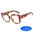 Oversized Square Frame Classic New Fashion Glasses Women Men Luxury Brand Designer Computer Games Anti-Blue Light Eyewear Unisex
