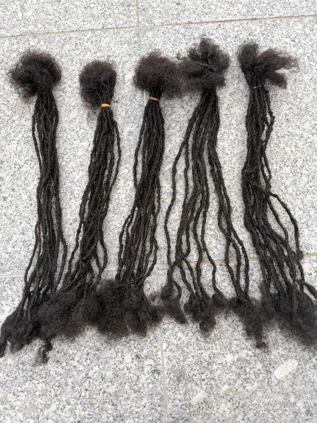 0.2cm Colored Handmade Inter Loc Extension Human Hair 10in Permanent Micro Sisterlocks Extensions Natural Looking Soft Dreadlock