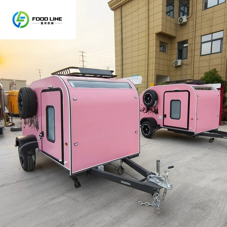 Camp Trailer off Road caravan Car Campers and Rvs Camping Travel Trailer