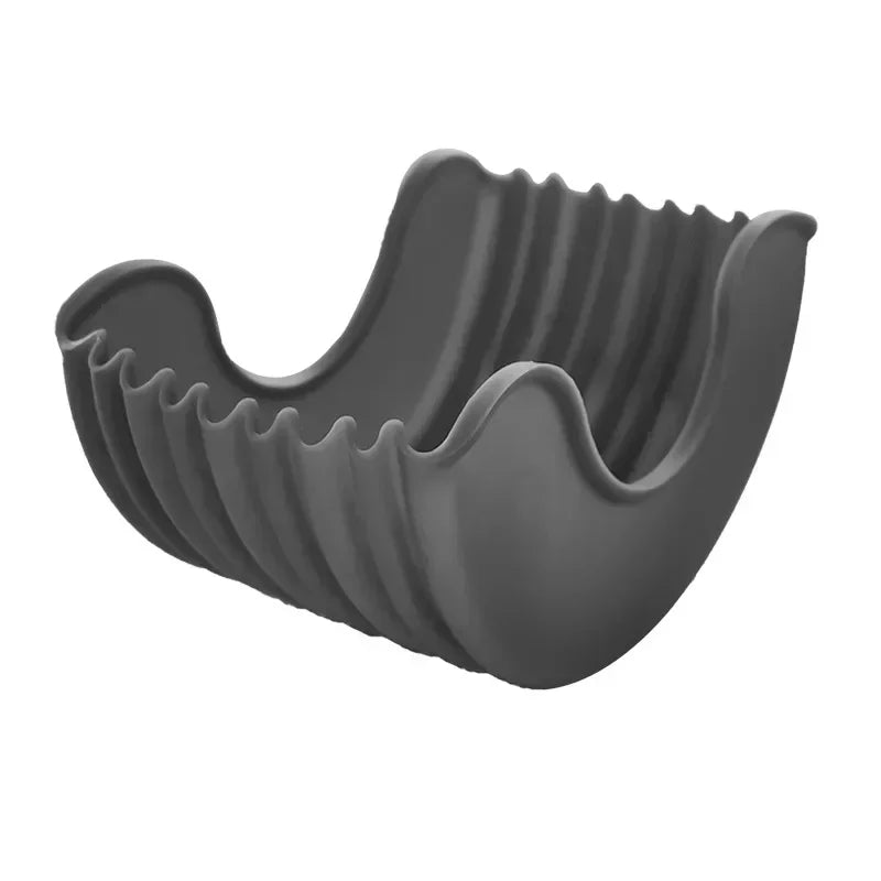 1-4pcs Reusable Burger Rack Useful Gadgets Silicone Frame Burger Tool Holder Shelf Storage Kitchen Organizer Tools Dining Bar LI
