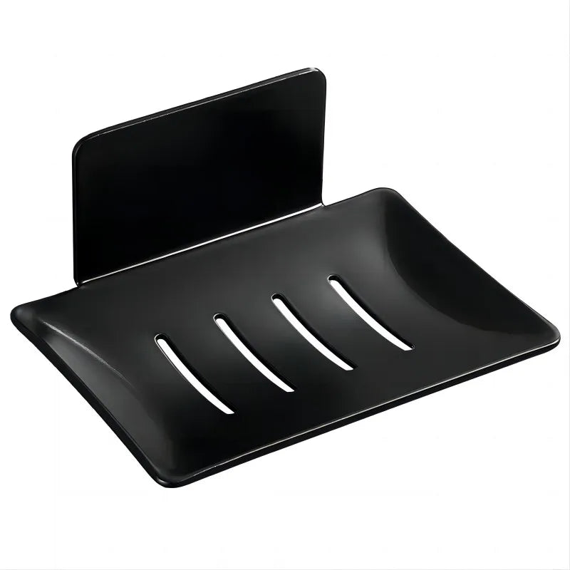 STARON Stainless Alloy Soap Holder Bathroom Soap Dish With Drain Water Wall Mounted Soap Box Bathroom Accessories