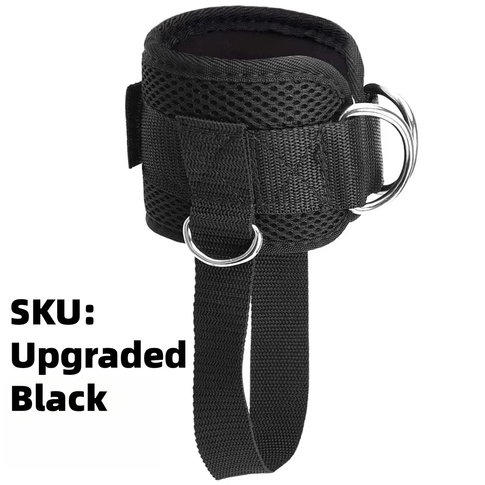 1pc Ankle Straps for Cable Machines Padded Ankle Cuffs for Leg Exercise WorkoutsFully Adjustable and Breathable Ankle