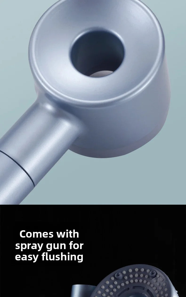 5 Modes Shower Head High Pressure Showerhead Portable Filter Rainfall Faucet Tap Bathroom Bath Home Bathroom Accessories