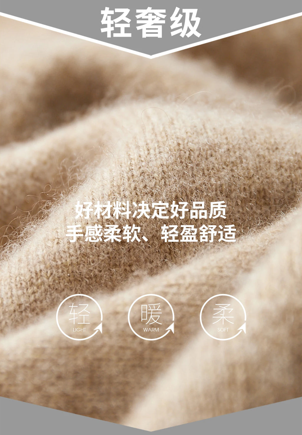 Men's 100% Merino Wool Two-piece Suit Knitting Hooded Collar Pullover and  Wide-leg Pant Autumn Winter Thickened Warm Sweater