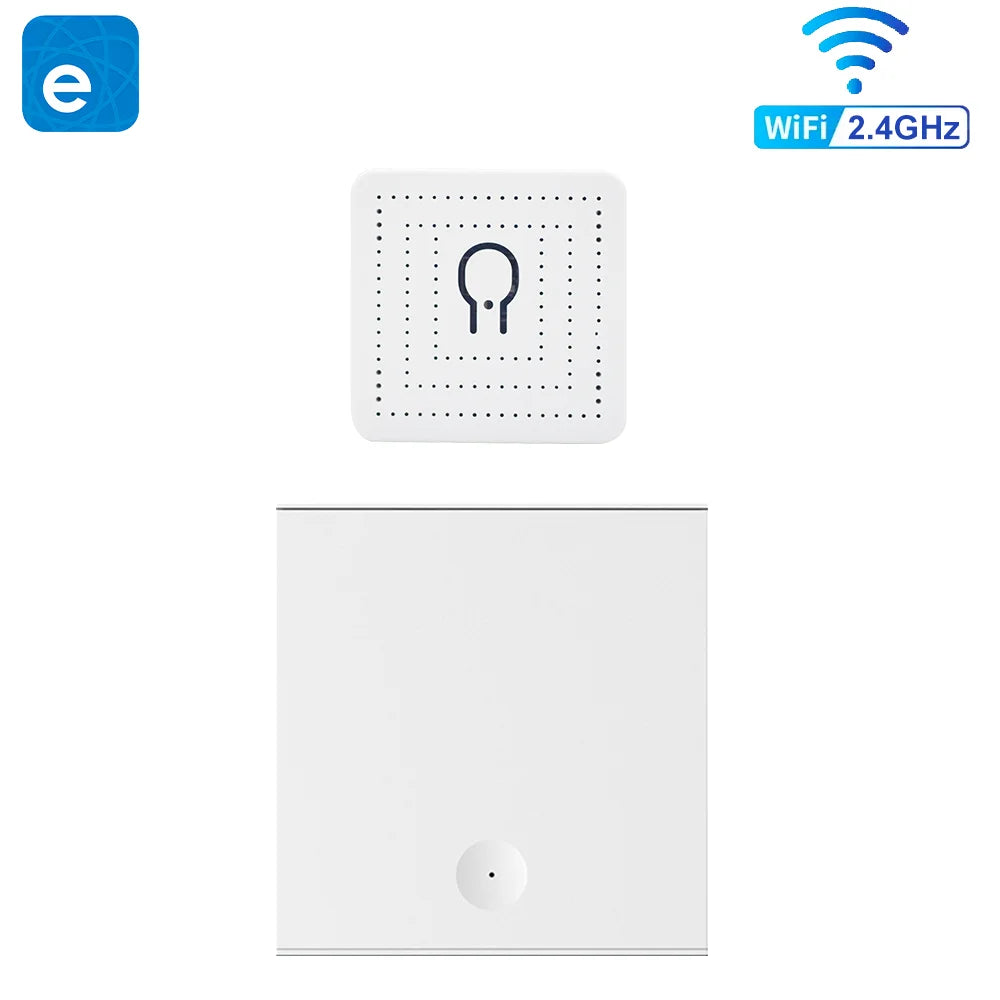QIACHIP 2.4G 86 Type Wireless Wall Panel Transmitter And WiFi Smart Switch Receiver For AC 110V 220V Light Control Voice Control