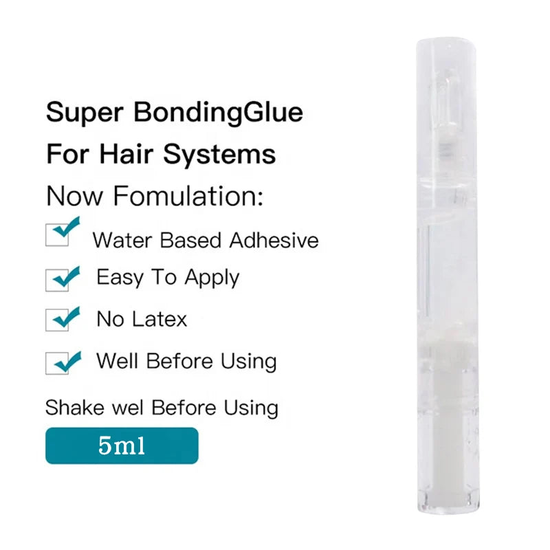5/38ml Wig Glue Waterproof Lace Glue Strong Hold Front Lace Wig Glue Private Label Wig Accessories for Frontal Closure Toupee