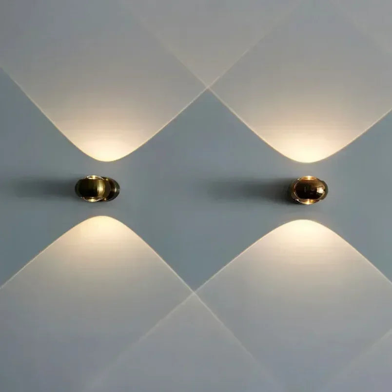 Luxury Art Aluminum Wall Light Glass Decoration Wall Lamp for Living Dining Room Bedroom Corridor Staircase Home Decor Sconce