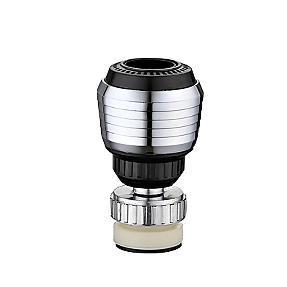 Sink Tap Rotatable Water Bubbler 360 Degree Rotating Water Swivel Faucet Head Aerator for Kitchen