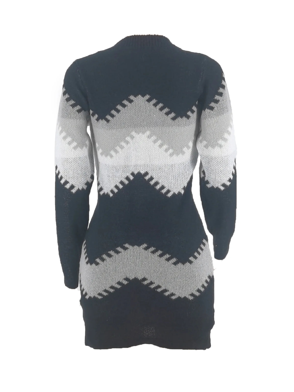 Elegant Party Dresses Female Clothing Women's New Style Women's Fashion Knitted Women's Pullover Knitted Patchwork Tops Dresses