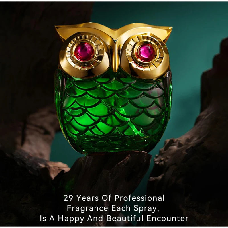 Perfume Spray,Coffee Vanilla Floral Fruity Women Scent,Owl Queen Citrus/Peony/ Jasmine/Musk/Sandalwood/Patchouli Fragrance Mist