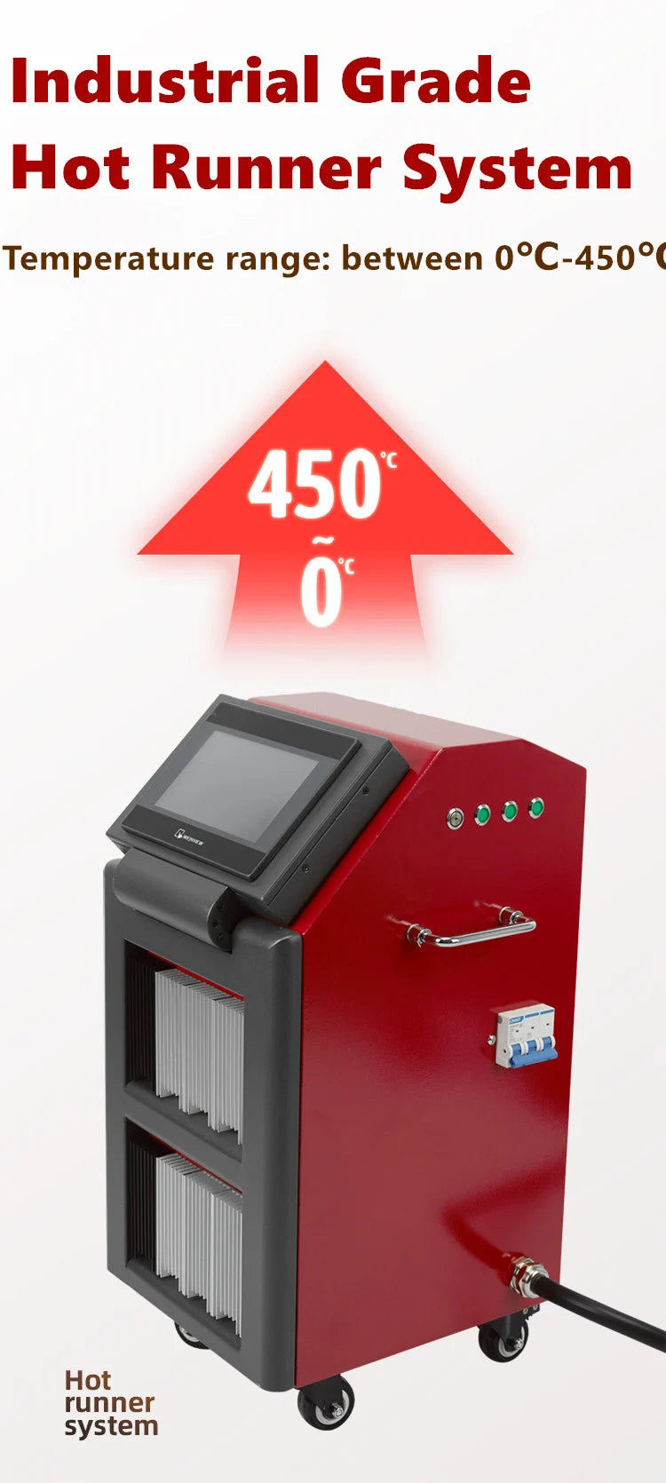 6-96 Zones Touch Screen Multi Channels Hot Runner Integrated Temperature Controller for Plastic Molding！