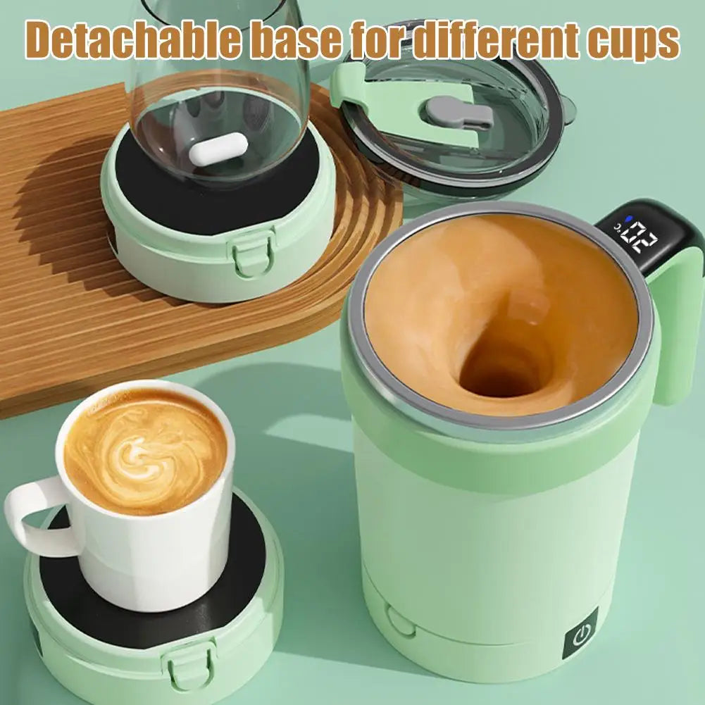 Automatic Coffee Stirring Cup Magnetic Tumbler Rotating Stirring Cup Electric Portable Coffee Cup Kitchen Accessories