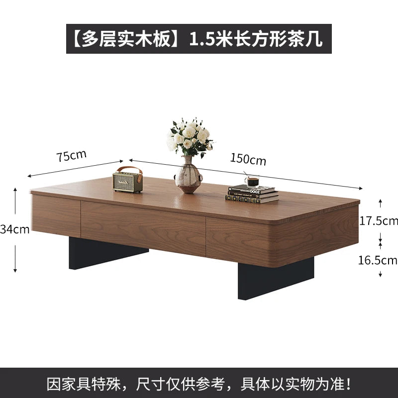 Modern Luxury Coffee Table Aesthetic Minimalist Trendy Coffee Tables Design Storage Mesa De Centro Sala Living Room Furniture