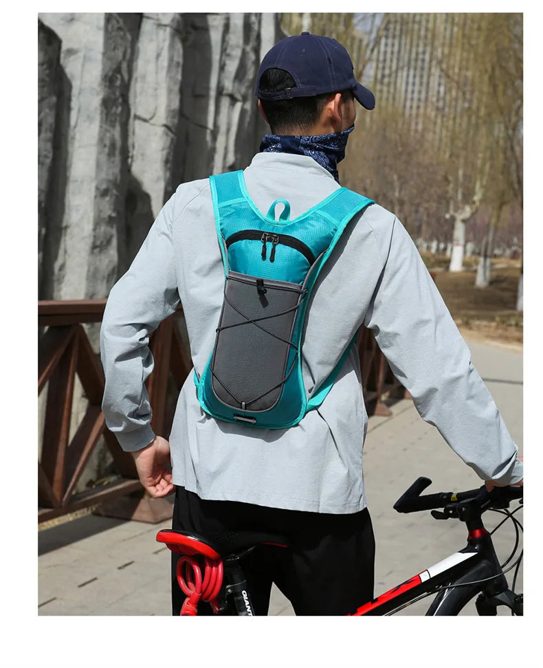 Outdoor Sports Cycling Backpack Mountaineering Hiking Bag Water Bag for Trekking Running Backpacks Travel Dual-Shoulder Bag