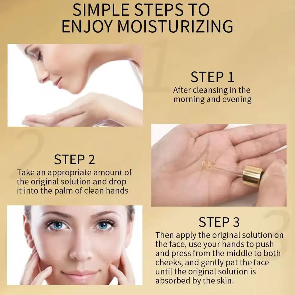 24K Gold Facial Mask, Anti-Aging Gold Face Mask Moisturizes Skin, Helps Reduces Wrinkles, Fine Lines & Acne Scars, Removes Black