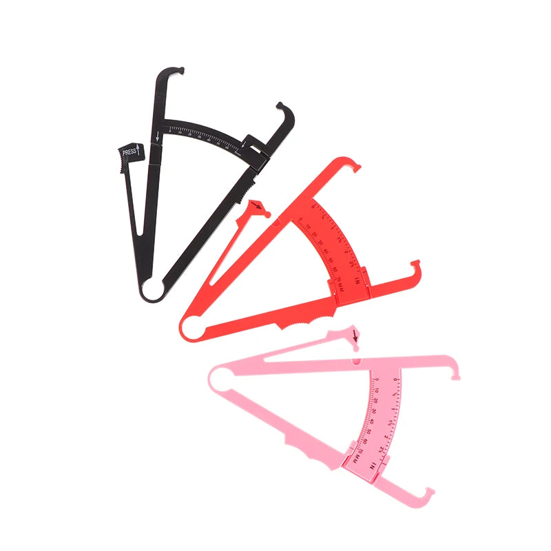 80mm Body Fat Caliper Adipometer Skinfold Measurement Slimming Lose Weight Body Fat Measure Tester Fitness Beauty Health Care