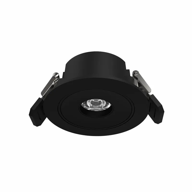 Embedded LED ultra-small spotlight, living room, corridor, wine cabinet, ambient lighting, 3°, 5°, 8°, 10°, 15° museum lighting
