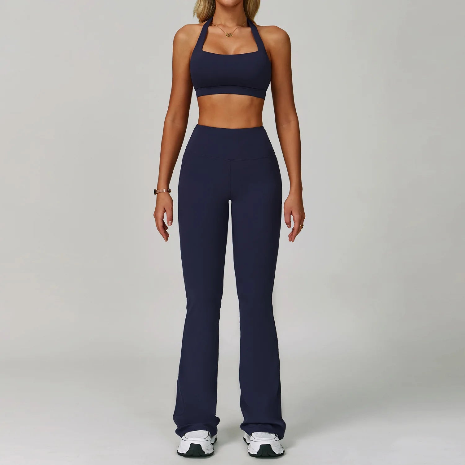 2Pcs Sets Women's Tracksuit Fitness Clothes Yoga Sets Sportswear Workout Bra High Waist Leggings Set Gym Clothing Sports Suits