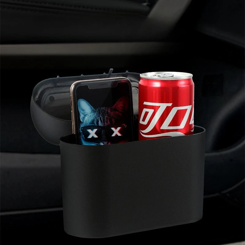 Car Door Trash Can Hanging Garbage Bin for Vehicle Large Capacity Side Storage Box Universal Car Organizer for Interior Removabl
