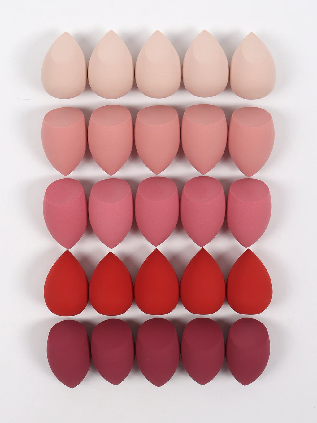 25 Beauty Eggs (Makeup Sponges), Foundation Makeup Mixed Beauty Sponges, Flawless Application for Liquid, Cream and Powder, Multi-Color Makeup