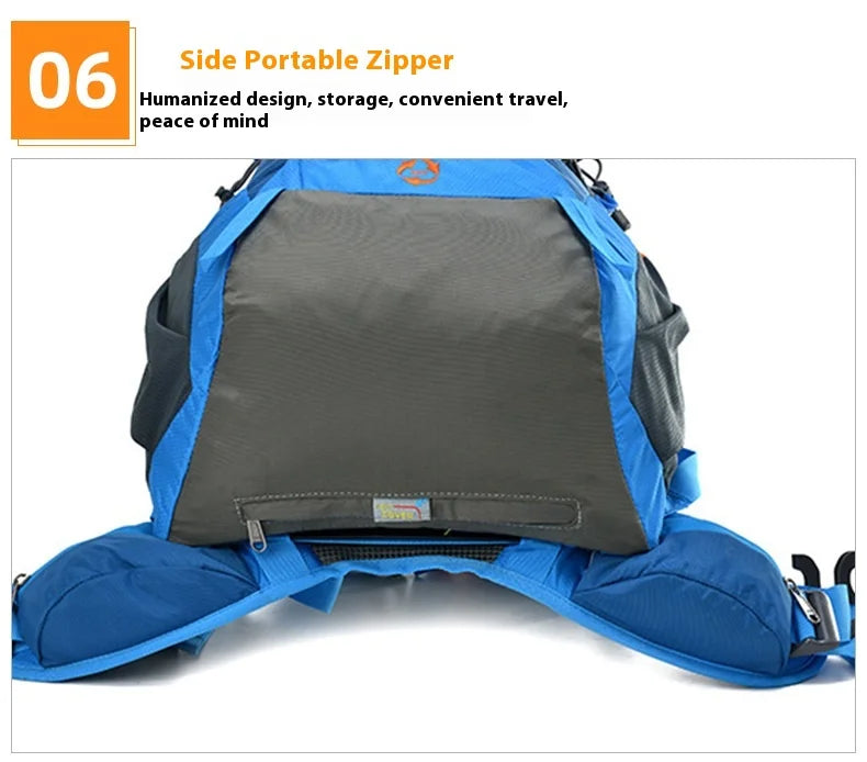 Travel Hiking Backpack 40L Trekking Bag Men Women Durable Outdoor Sports Daypack for Climbing Mountaineering Fishing Bicycle