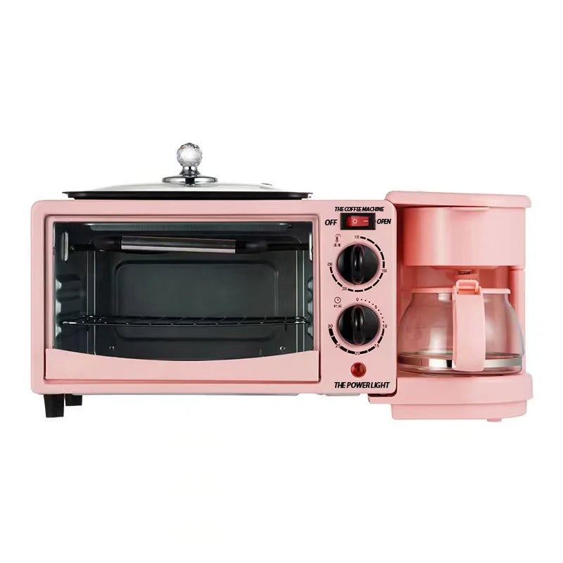 CANDIMILL Direct Factory Sale Multi-purpose Household 3 In 1 Breakfast Maker Electric Roaster Egg Tart Machine