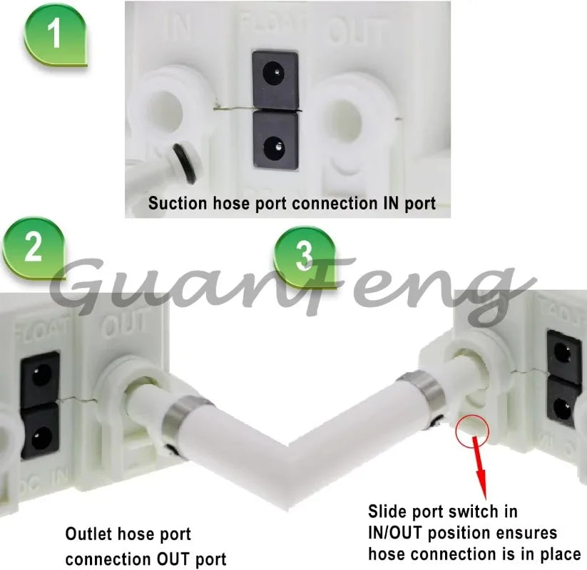 Food Grade Adjustable Flow Self-priming Drinking Water Pump for Coffee Machine Bottled Water Ice Maker