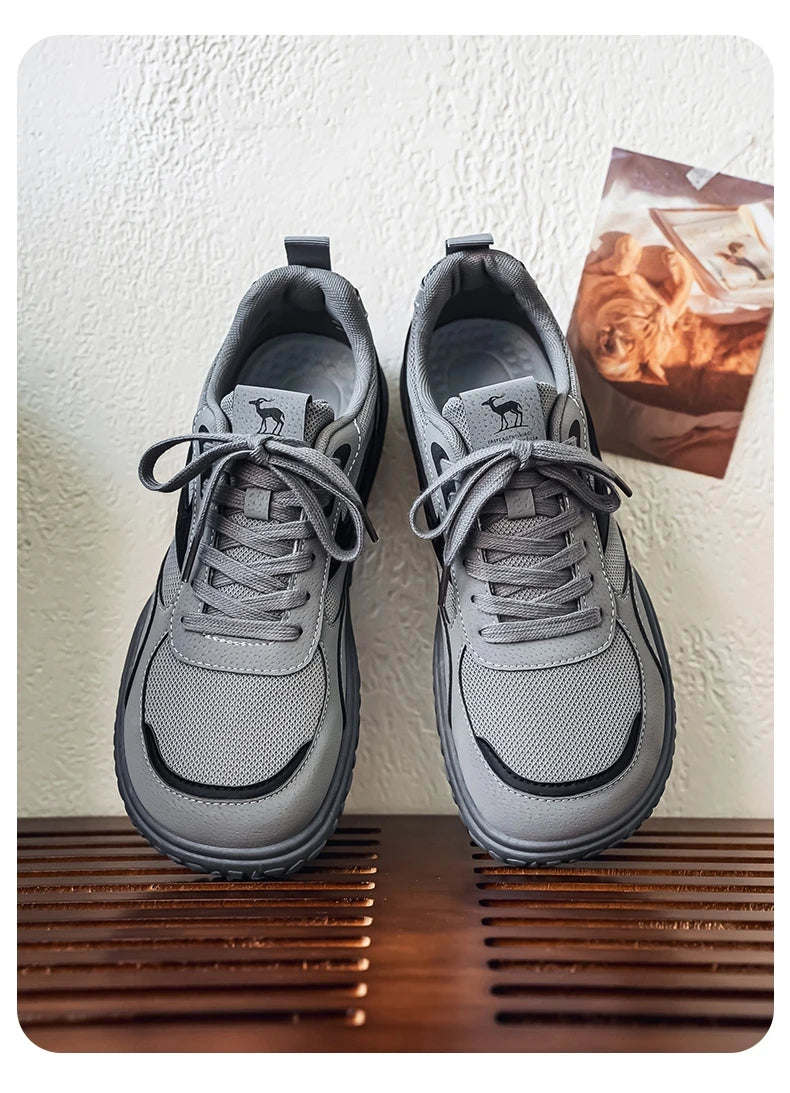 Mens Casual Shoes Wide Toe Box Outdoor Lightweight Running Sneakers Mesh Anti-slip Soft Fashion Men's Shoes
