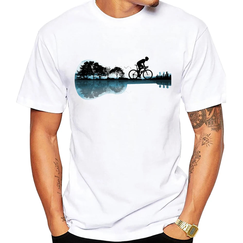 Summer Men Short Sleeve Road Bike Gear Cycling T-Shirt Funny Bicycle Sport TShirt Hip Hop Boy Casual Tops Cool Man Cyclit Tees