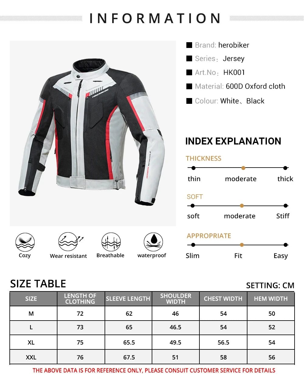 Men Motorcycle Jacket Waterproof Four Season Motorbike Overcoat Pants Reflective Riding Jackets Windproof Suits Removable Lining