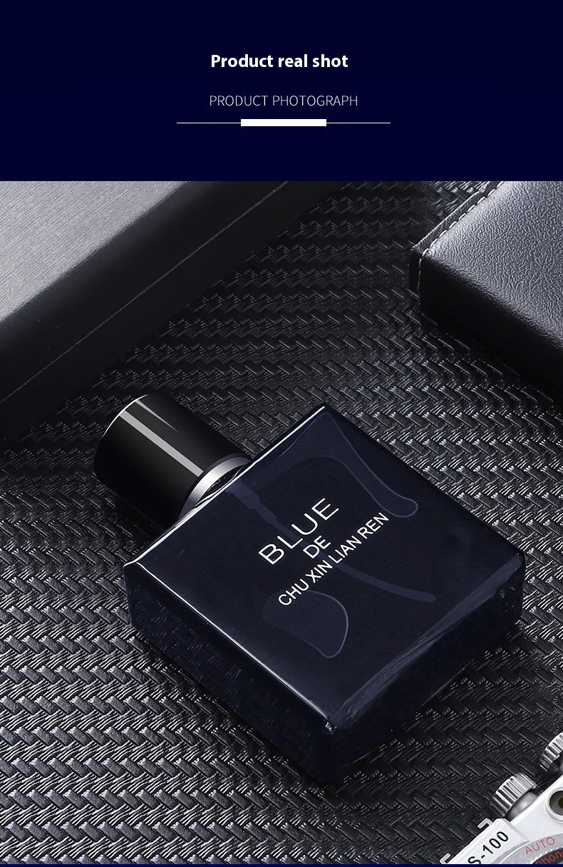 Brand Perfume Woody Men Perfume Spray Long Lasting Sandalwood Ocean Light Fragrance Vibrant Gentleman Gift