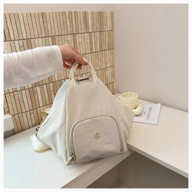 Women's Casual Nylon Large Capacity Shoulder Bag with Pocket, Casual Style for Daily Use, Sports, Travel, and Outdoor Activities