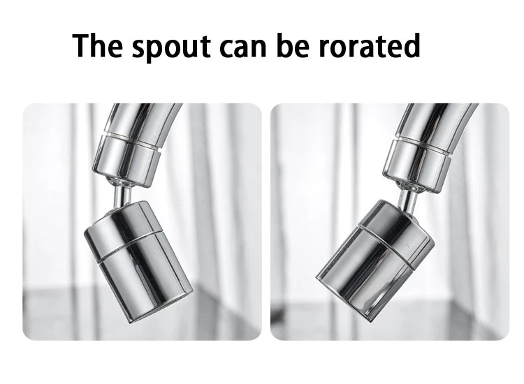Adjustable 360 Swivel Water Saving  Brass Faucet Adapter 18/20/22/24mm 360 Degree Swivel Aerator Female Or Male Thread Accessory