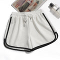 1pcs Summer Women Casual Solid Shorts Girl Gym Workout Shorts Pants Ladies Mid Waisted Yoga Short Student  Loose Shorts S-3XL
